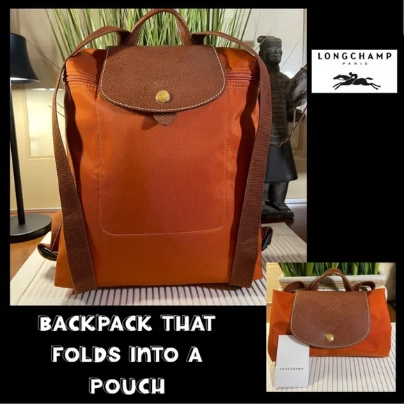 Longchamp Le Pliage "Original" Backpack - Picture 1 of 16